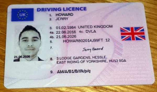 Acheter un permis de conduire britannique en ligne